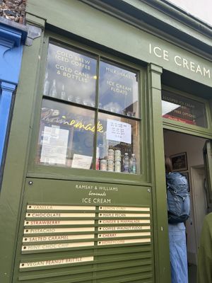 Lovely setting   at Ramsay & Williams Ice Cream Bar in Margate