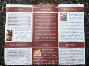 Lots of wonderful vegan options and super friendly staff - HIGHLY RECOMMEND. *Hidden gem!* at The Coffee House of Nottingham in Nottingham