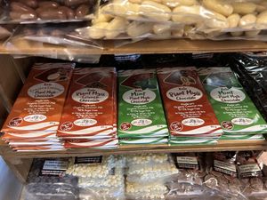 Chocolate bars  at Pokolbin Chocolate Co in Pokolbin