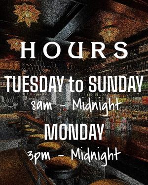 New hours and menus as of 05/18/24. at 3 Howls Remedy House in Vancouver