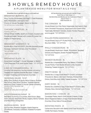  at 3 Howls Remedy House in Vancouver