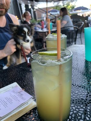 Mango lemonadee  at 3 Howls Remedy House in Vancouver