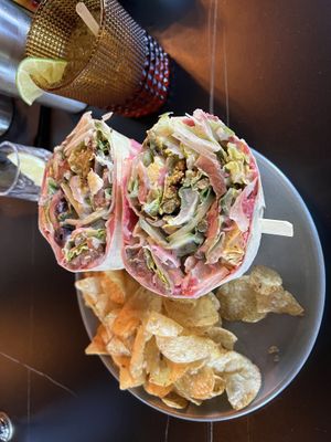 Best falafel wrap I have ever had!  at 3 Howls Remedy House in Vancouver