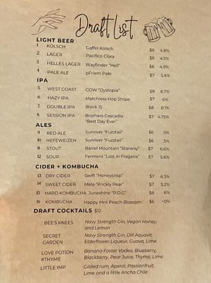 Drinks   at 3 Howls Remedy House in Vancouver