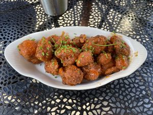 Cauliflower bites  at 3 Howls Remedy House in Vancouver