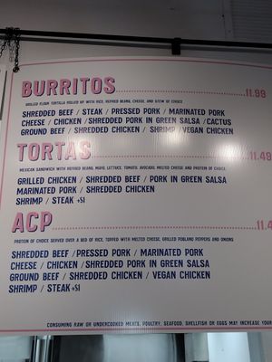 Most items can be subbed with vegan chicken or cactus at Fonda Lupita in Durham