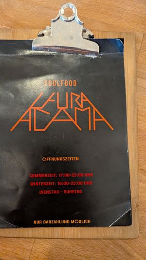  at Restaurant Laura Adama in Weimar