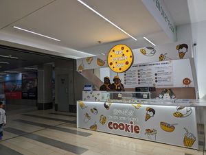 The stall at The Cookie Bar in Nairobi