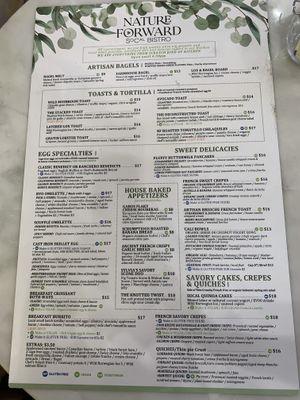   at Nature Forward Social Bistro in San Diego