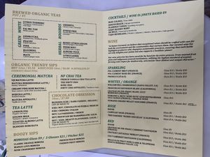   at Nature Forward Social Bistro in San Diego