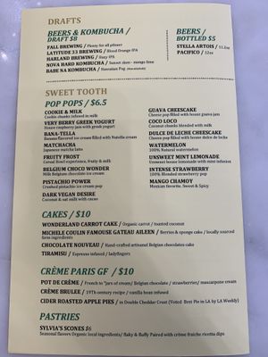   at Nature Forward Social Bistro in San Diego