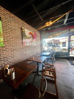 Lots of seating. Nice music. Friendly staff    at Highland Cafe in Los Angeles