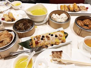 Dim sum! at Wutai Vegetarian Restaurant in Markham