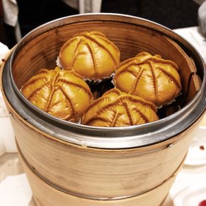 Walnut buns at Wutai Vegetarian Restaurant in Markham