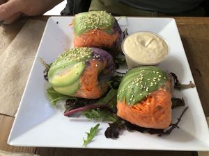   at Shine Cafe in Morro Bay