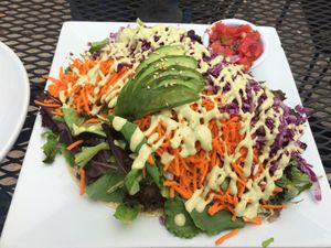 Famous Tempeh Tacos at Shine Cafe in Morro Bay