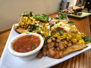 Carlos’s Ranchero. Get this! at Shine Cafe in Morro Bay