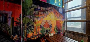 Mexican wall decoration at Taco Loco Cantina - Nettetal in Nettetal