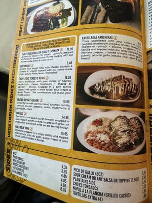 Menu   at La Palapa in Pittsburgh