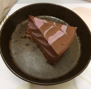 Raw cheesecake at Osteria L'Angolo Divino in Rimini