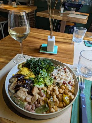 Vegan lunch - WOW! at Osteria L'Angolo Divino in Rimini