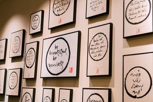 Nice decor  at Nhà Chay SoyV in Hanoi