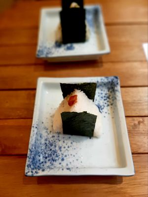 Ume Onigiri at Green Tea Café Konomi in Heidelberg
