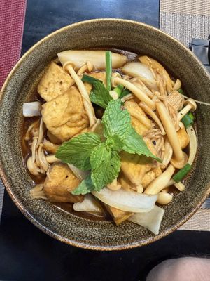 Tofu  at Tĩnh Garden Vegetarian in Hue