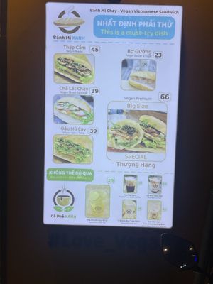   at Banh Mi Xanh in Ho Chi Minh City