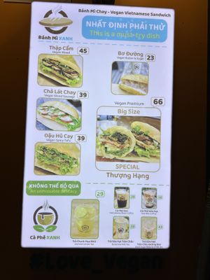   at Banh Mi Xanh in Ho Chi Minh City