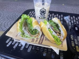   at Banh Mi Xanh in Ho Chi Minh City
