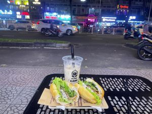   at Banh Mi Xanh in Ho Chi Minh City