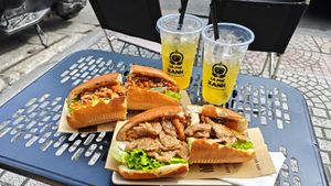  at Banh Mi Xanh in Ho Chi Minh City