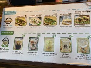   at Banh Mi Xanh in Ho Chi Minh City