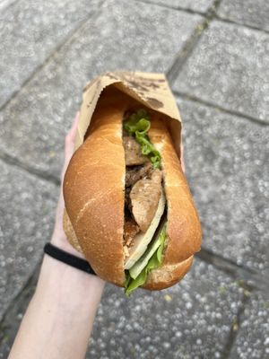 Vegan Mixed #Veganuary at Banh Mi Xanh in Ho Chi Minh City