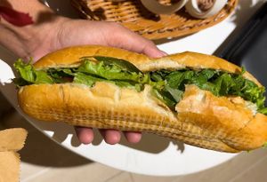   at Banh Mi Xanh in Ho Chi Minh City
