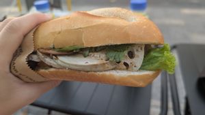 Vegan mixed at Banh Mi Xanh in Ho Chi Minh City