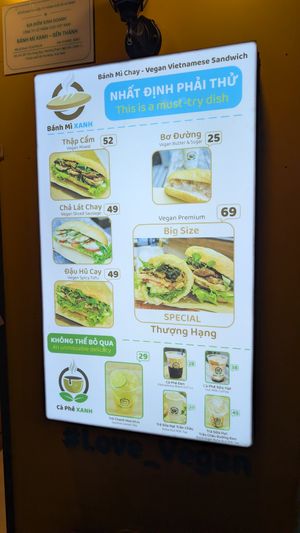  at Banh Mi Xanh in Ho Chi Minh City