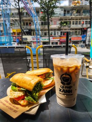  at Banh Mi Xanh in Ho Chi Minh City
