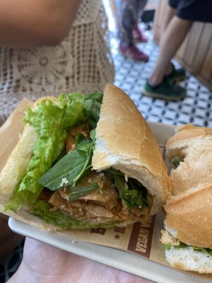   at Banh Mi Xanh in Ho Chi Minh City
