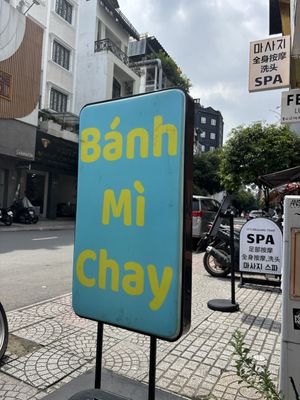   at Banh Mi Xanh in Ho Chi Minh City