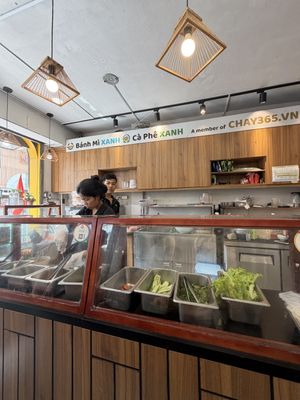   at Banh Mi Xanh in Ho Chi Minh City