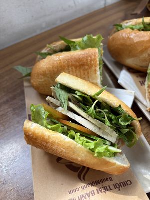   at Banh Mi Xanh in Ho Chi Minh City