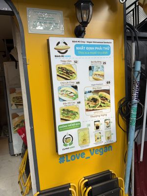   at Banh Mi Xanh in Ho Chi Minh City