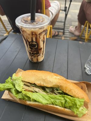   at Banh Mi Xanh in Ho Chi Minh City