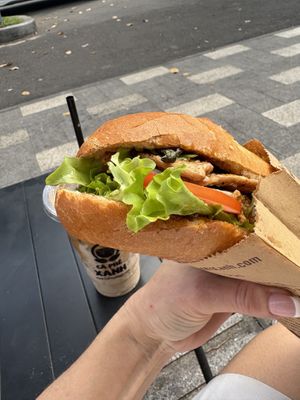   at Banh Mi Xanh in Ho Chi Minh City