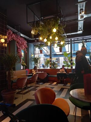 Inside Cafe 2. at Flower Cafe Ncl in Newcastle Upon Tyne