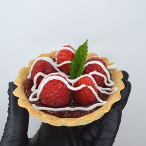 Raspberry-White Chocolate Tart at The Better Bakery in Chattanooga