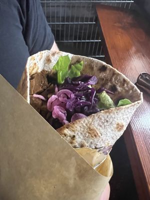 Kebab  at Vegman Streetfood Superhero - Pop Up in Milan