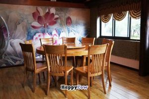 2nd floor at Ci Yuan Zhai Vegetarian Restaurant in Dali